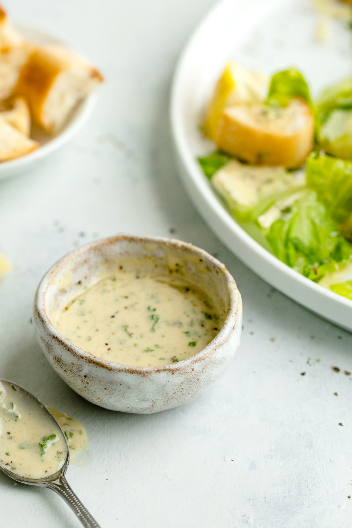 Perfect Caesar Salad with the Best Caesar Dressing Recipe