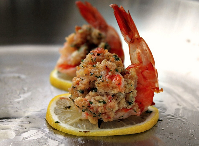healthy baked stuffed shrimp