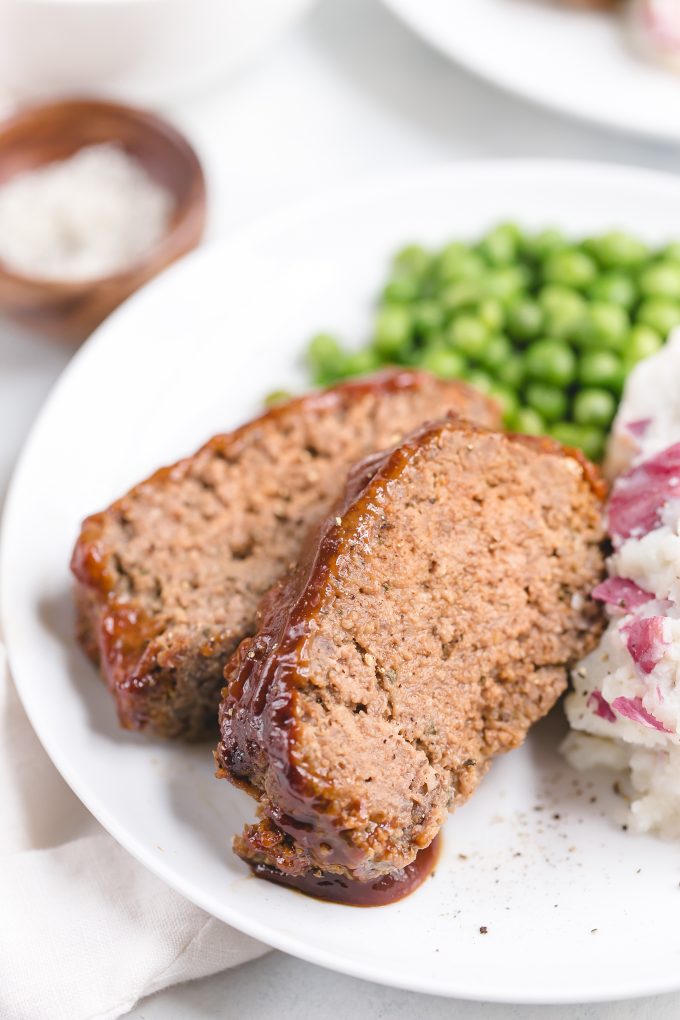 Honey Barbecue Meatloaf Recipe - The best, most crowd-pleasing meatloaf EVER. Tried and true and kid friendly!