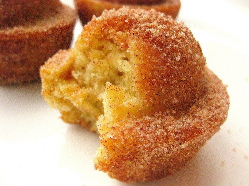 Cinnamon Sugar Crusted Coffee Cake Muffins