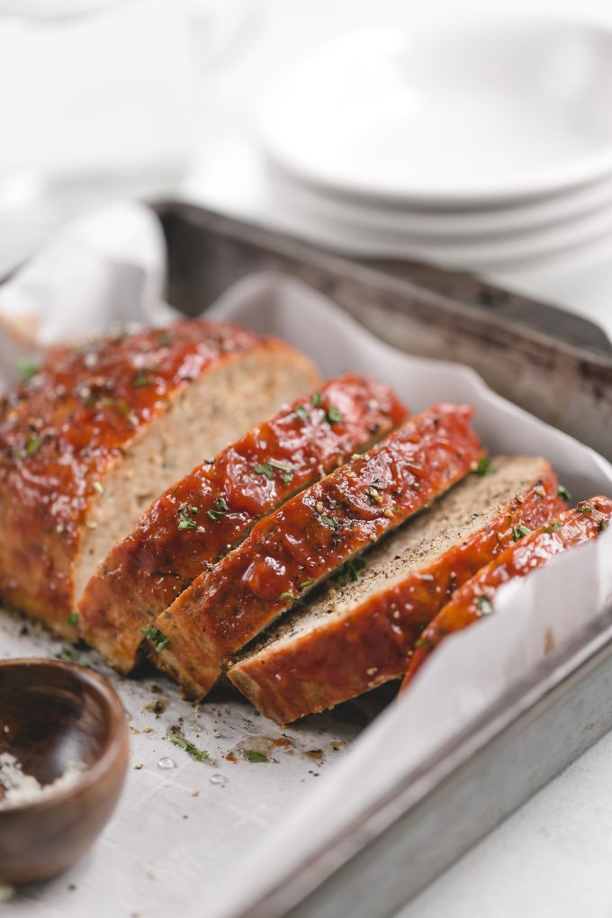 Fool Proof Turkey Meatloaf recipe that turns out tender and full of flavor every single time! 255 calories per serving!