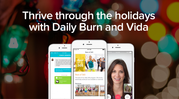 Vida App Thrive through the Holidays