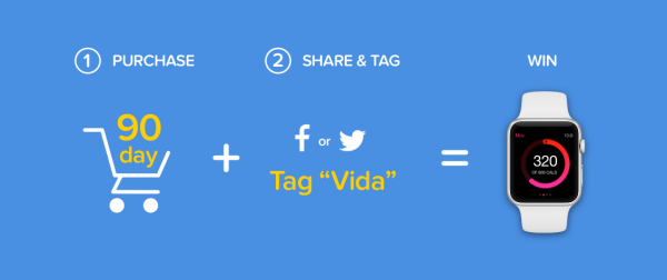 Vida App Thrive through the Holidays Program