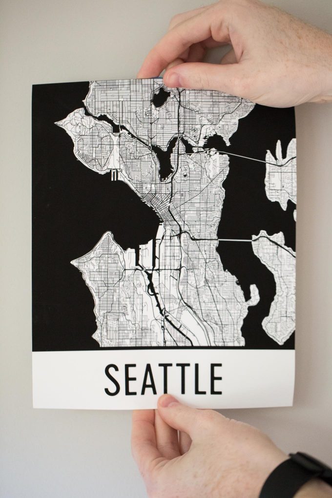 Seattle Map Poster