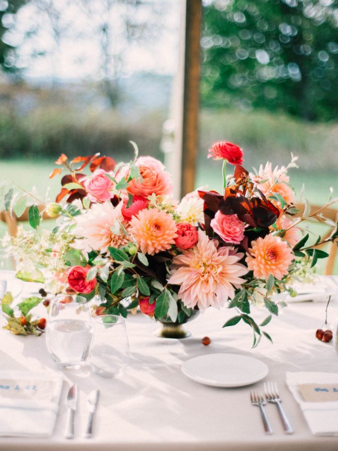 wedding flower inspiration - photo by mark trent photography