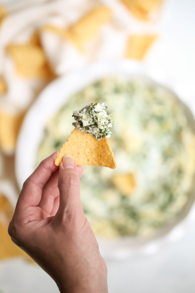 Hot Spinach Artichoke Dip