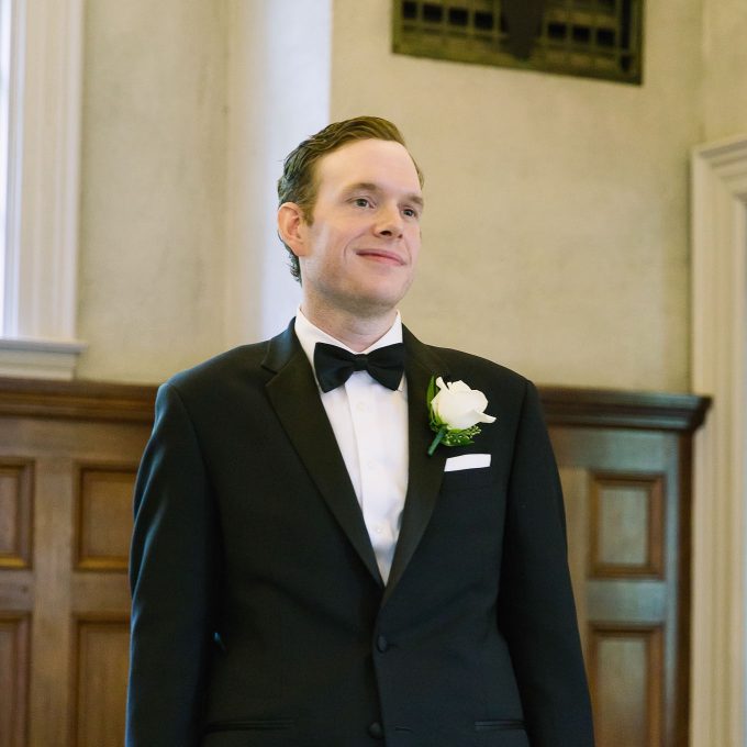 Daniel at our wedding