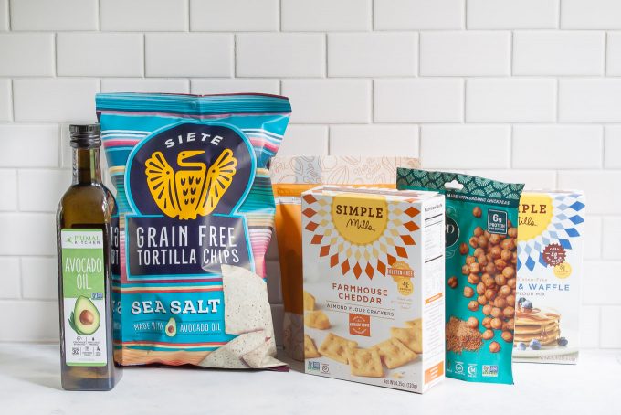 snacks available on Thrive Market