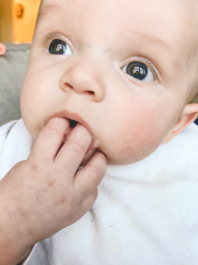 James teething