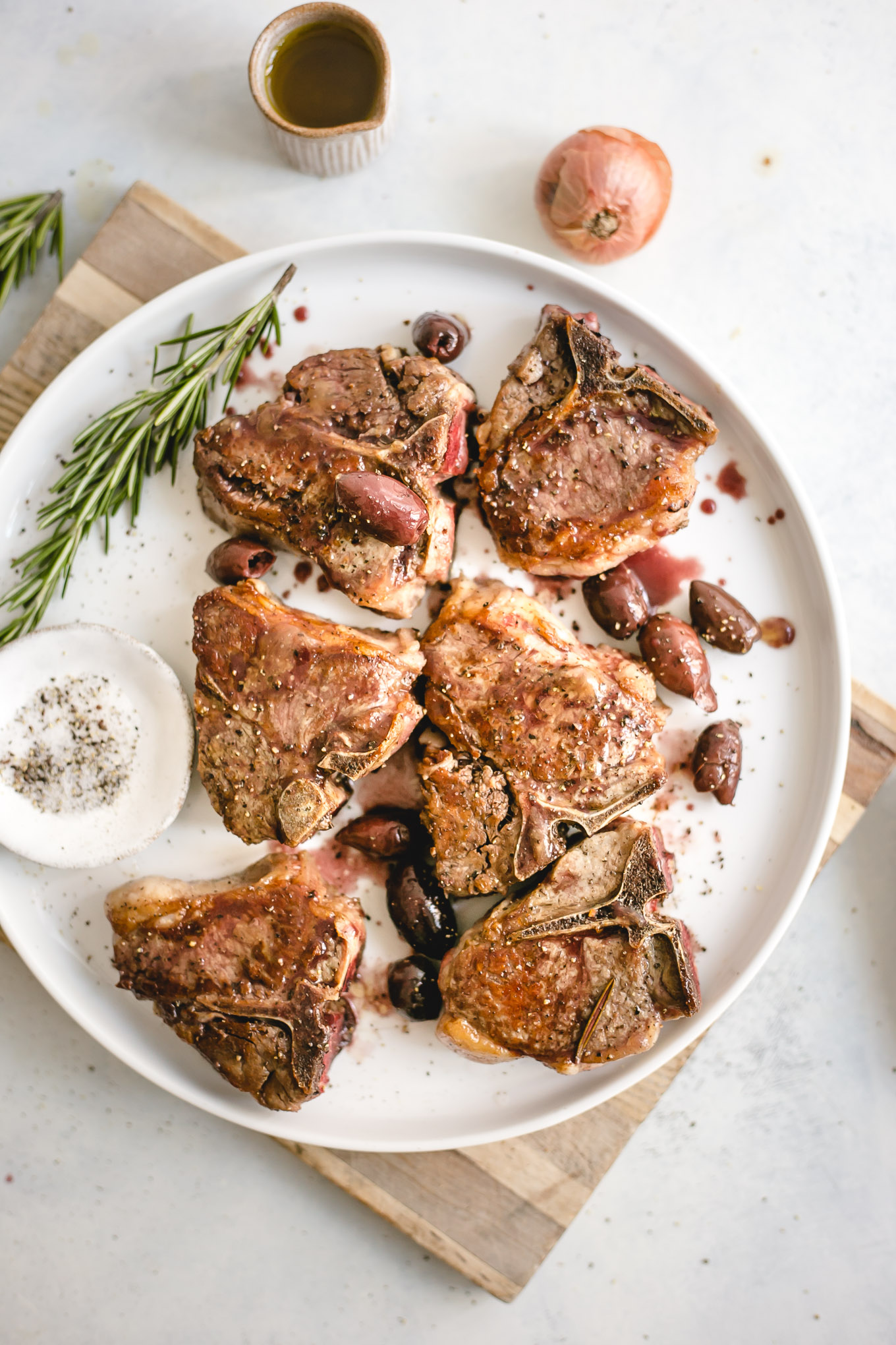 lamb loin chops with red wine 6