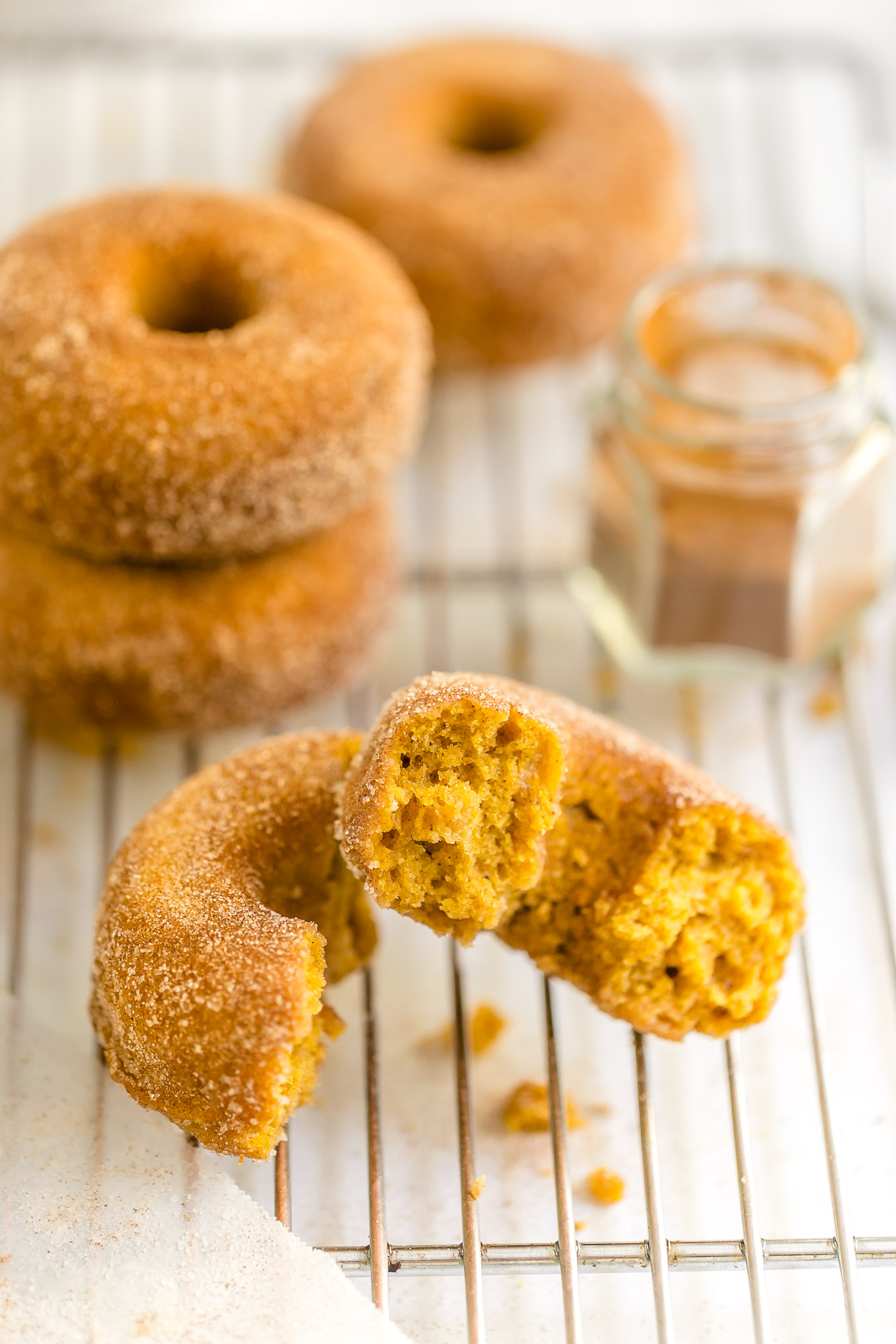 healthier pumpkin donuts recipe